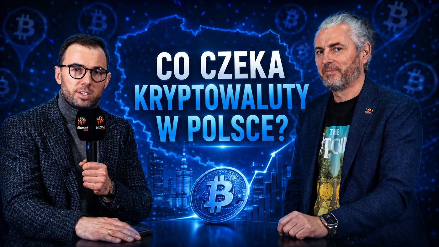 Dwie osoby z podpisem Co czeka kryptowaluty w Polsce?